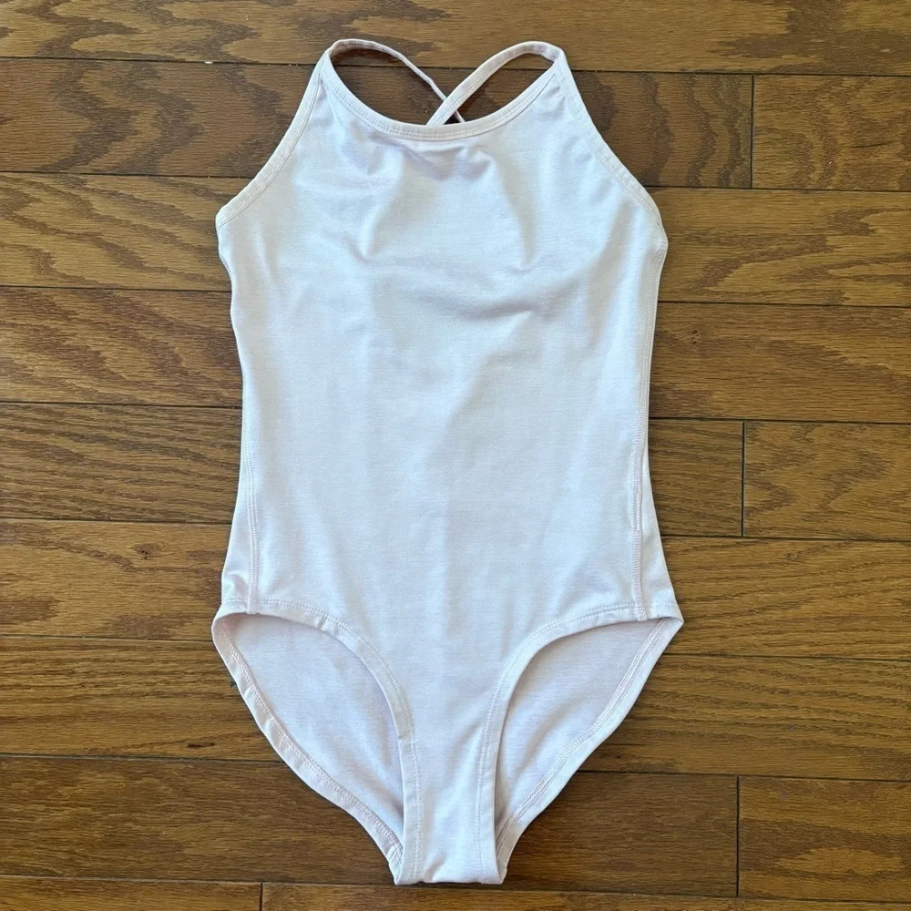 NWOT Girls Old Navy Active Leotard Mesh Skirt Coord Set Pink 8 Ballet Dance Tutu